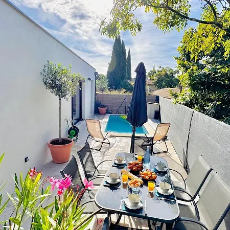 Hébergement de vacances Moderne 3 Ch Piscine Privée Parking *