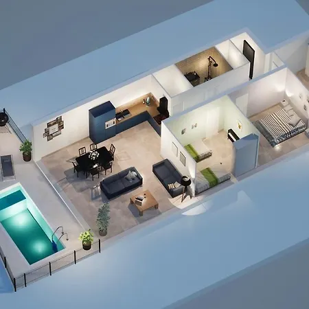 Hébergement de vacances Moderne 3 Ch Piscine Privée Parking Saint-Maximin (Gard)
