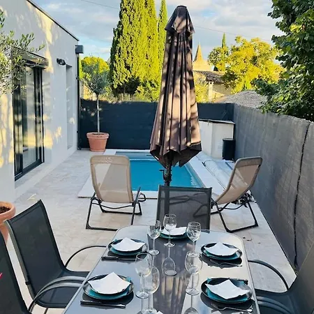 Moderne 3 Ch Piscine Privée Parking *