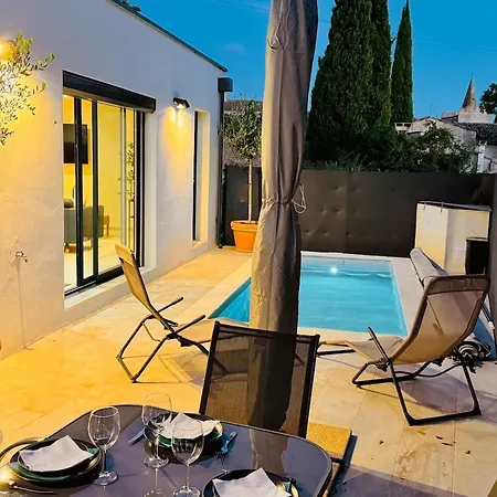 Moderne 3 Ch Piscine Privée Parking *