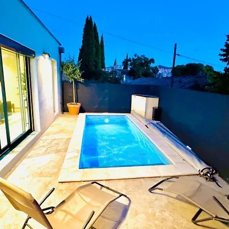 Moderne 3 Ch Piscine Privée Parking Saint-Maximin (Gard)