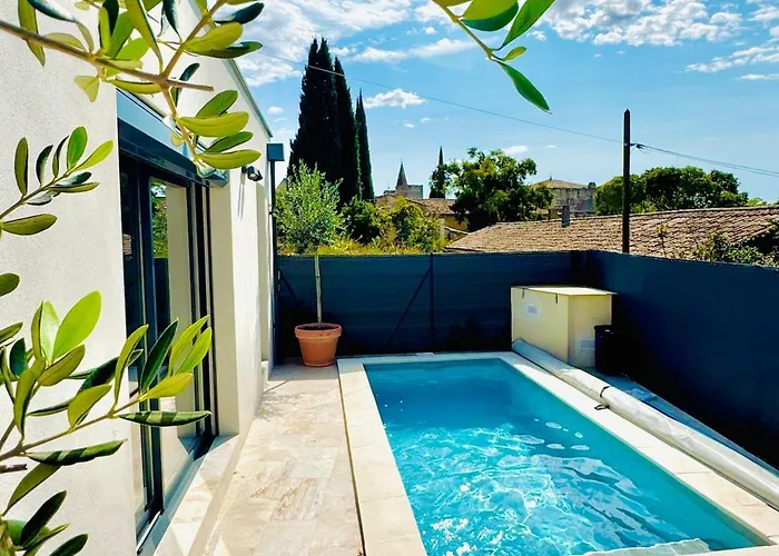 Moderne 3 Ch Piscine Privée Parking * Saint-Maximin (Gard)